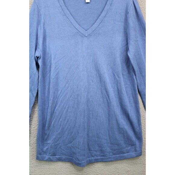 J.Jill V-Neck Long Sleeve Sweater-Size Small-Soft - Picture 2 of 10